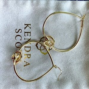 Kendra Scott Love Knot Hoop Earrings